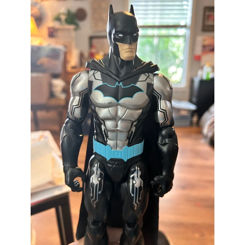 DC Comics Batman 12 Inch Action Figure Cyber Knight Style Blue‎ Accents